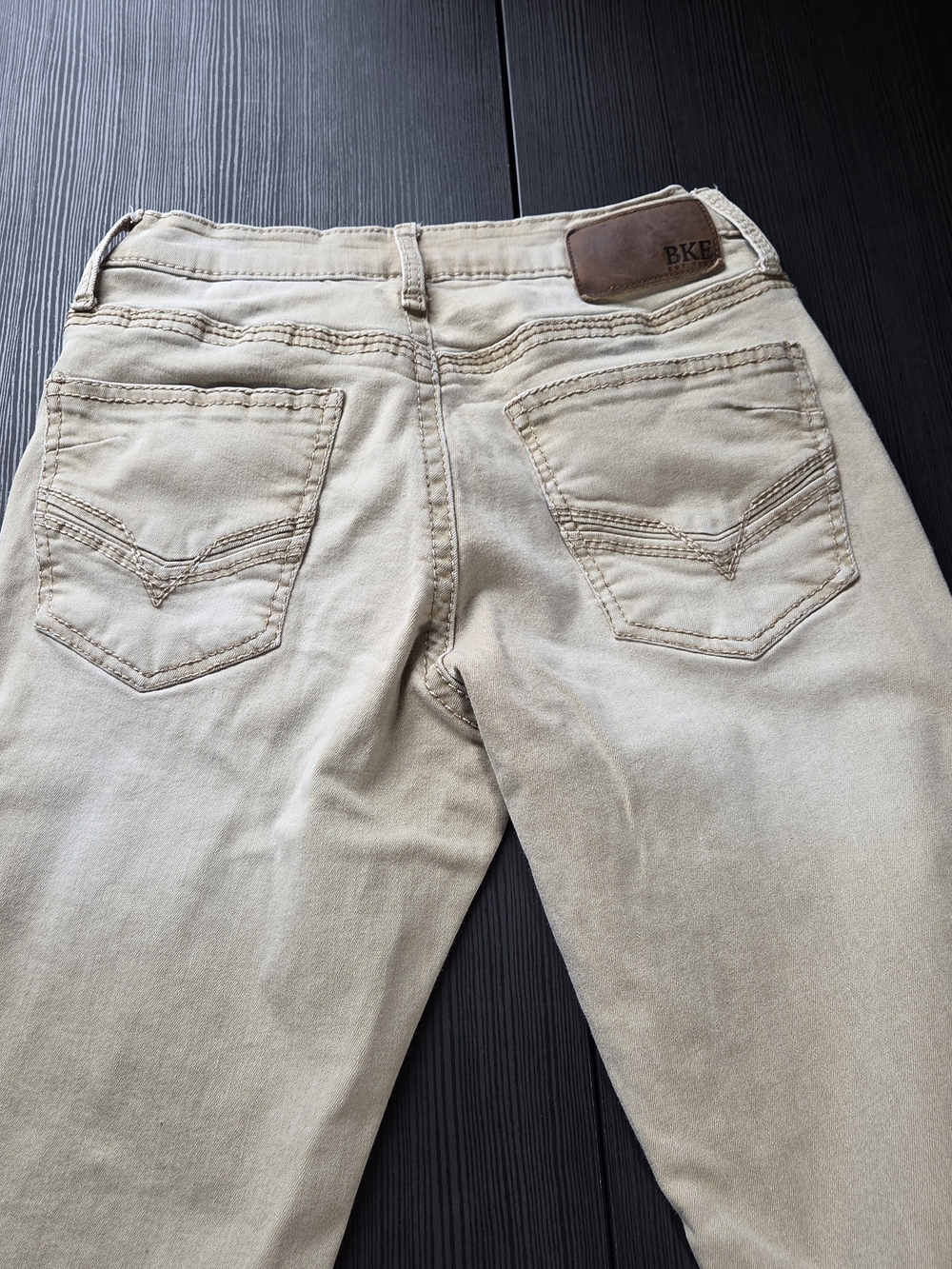 BKE Mens Jake Straight Tan Denim 5 Pocket Pants Size 29 x 32 - Picture 11 of 13